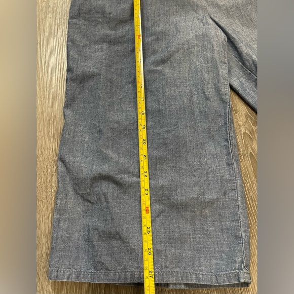 Vero Moda Off Shoulder Chambray Jumpsuit Size Medium - Picture 9 of 14